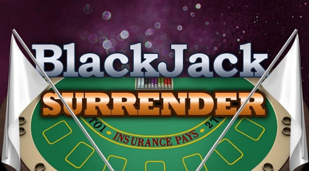 surrendering blackjack